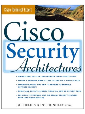 cover image of Cisco Security Architectures